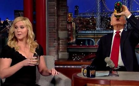 Amy Schumer's parody of late-night...oh wait, that's just her on Letterman!